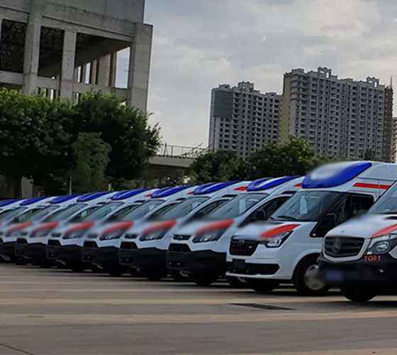 靖州服务车队展示